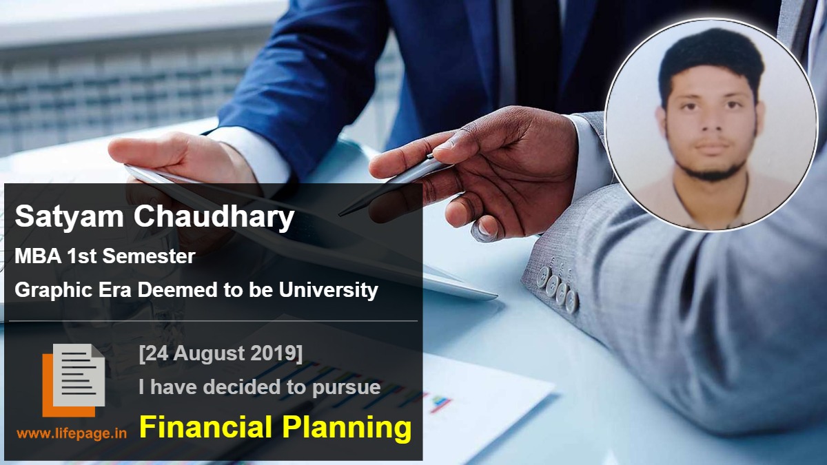 Satyam Chaudhary | College Student Testimonial | LifePage Career Plan Satyam Chaudhary | College Student Testimonial | LifePage Career Plan