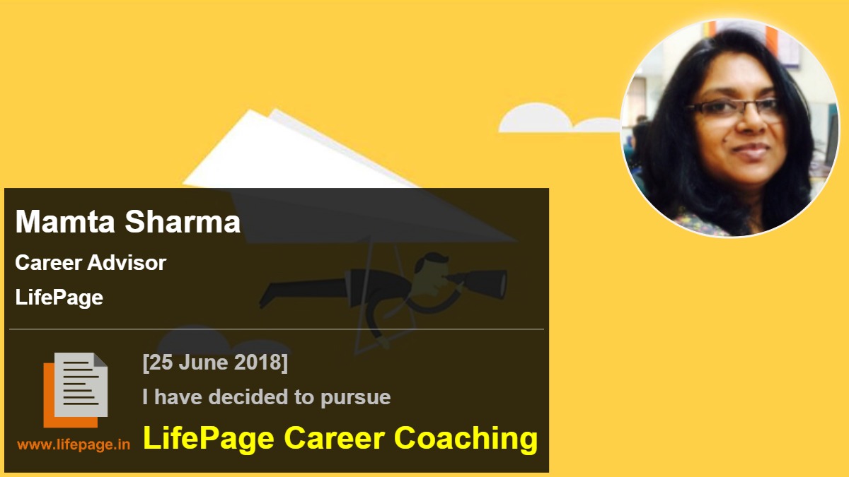 Mamta Sharma | Working Professional Testimonial | LifePage Career Plan Mamta Sharma | Working Professional Testimonial | LifePage Career Plan
