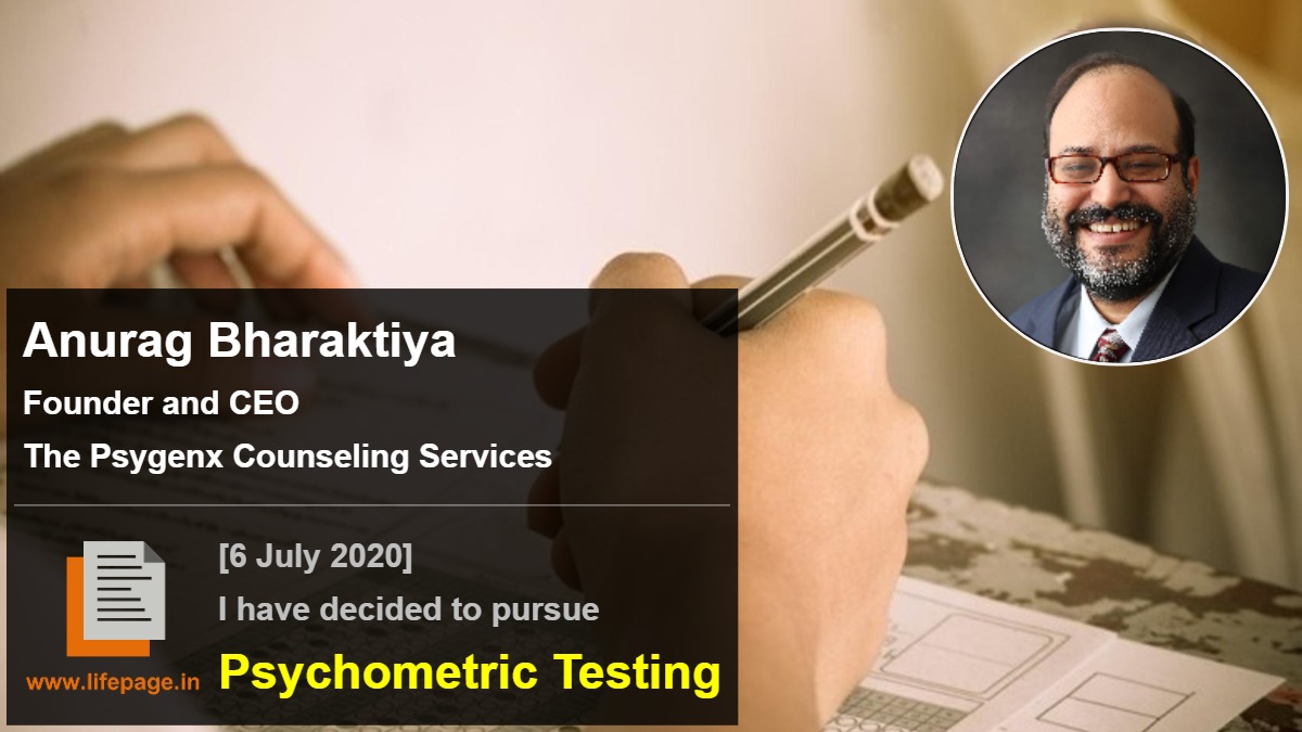 Anurag Bharaktiya | Working Professional Testimonial | LifePage Career Plan Anurag Bharaktiya | Working Professional Testimonial | LifePage Career Plan