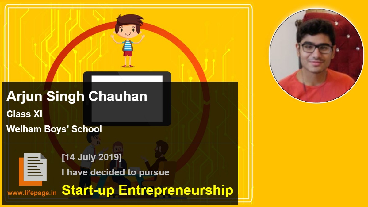 Arjun Singh Chauhan | School Student Testimonial | LifePage Career Plan Arjun Singh Chauhan | School Student Testimonial | LifePage Career Plan