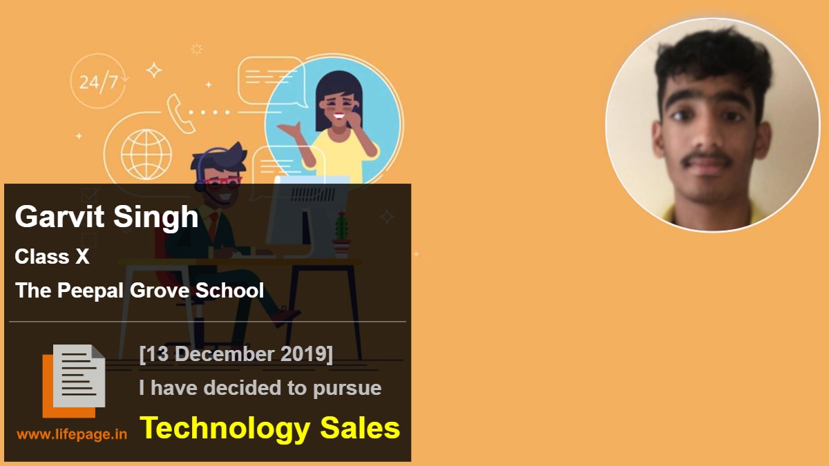 Garvit Singh | School Student Testimonial | LifePage Career Plan Garvit Singh | School Student Testimonial | LifePage Career Plan