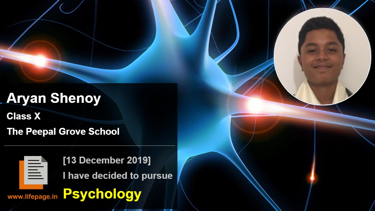 Aryan Shenoy | School Student Testimonial | LifePage Career Plan Aryan Shenoy | School Student Testimonial | LifePage Career Plan