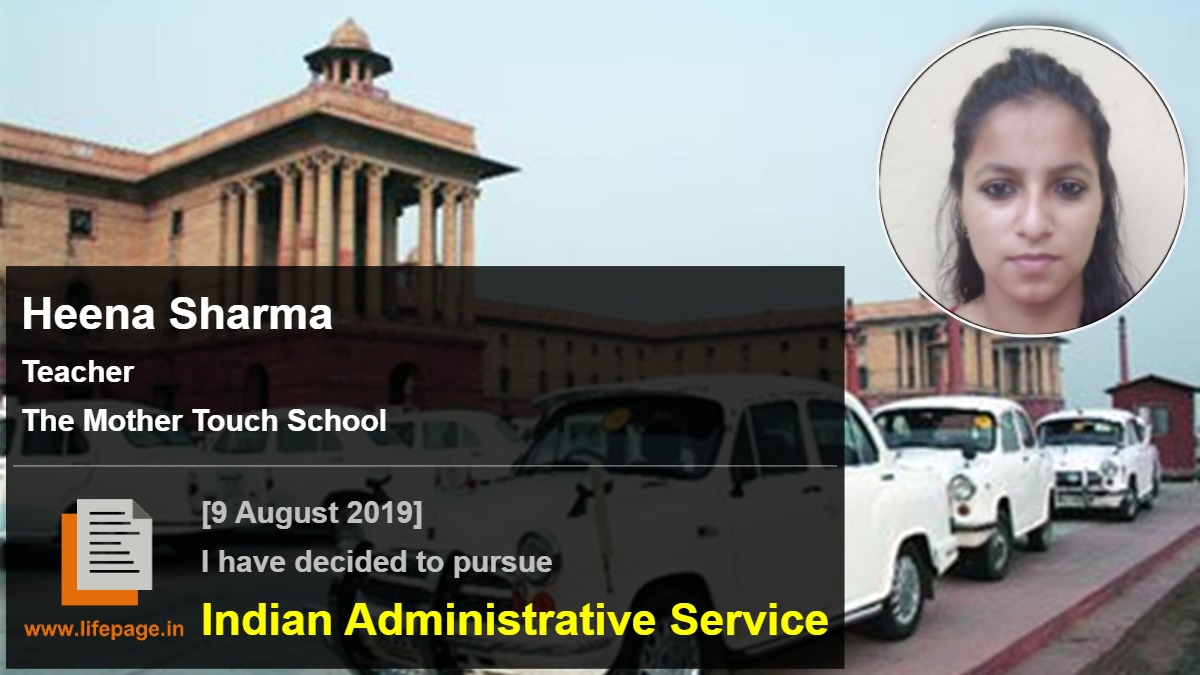 Heena Sharma | Working Professional Testimonial | LifePage Career Plan Heena Sharma | Working Professional Testimonial | LifePage Career Plan