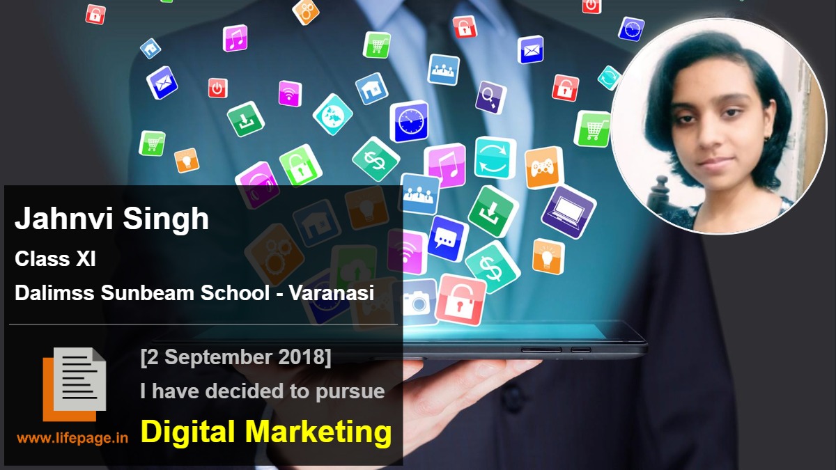 Jahnvi Singh | School Student Testimonial | LifePage Career Plan Jahnvi Singh | School Student Testimonial | LifePage Career Plan