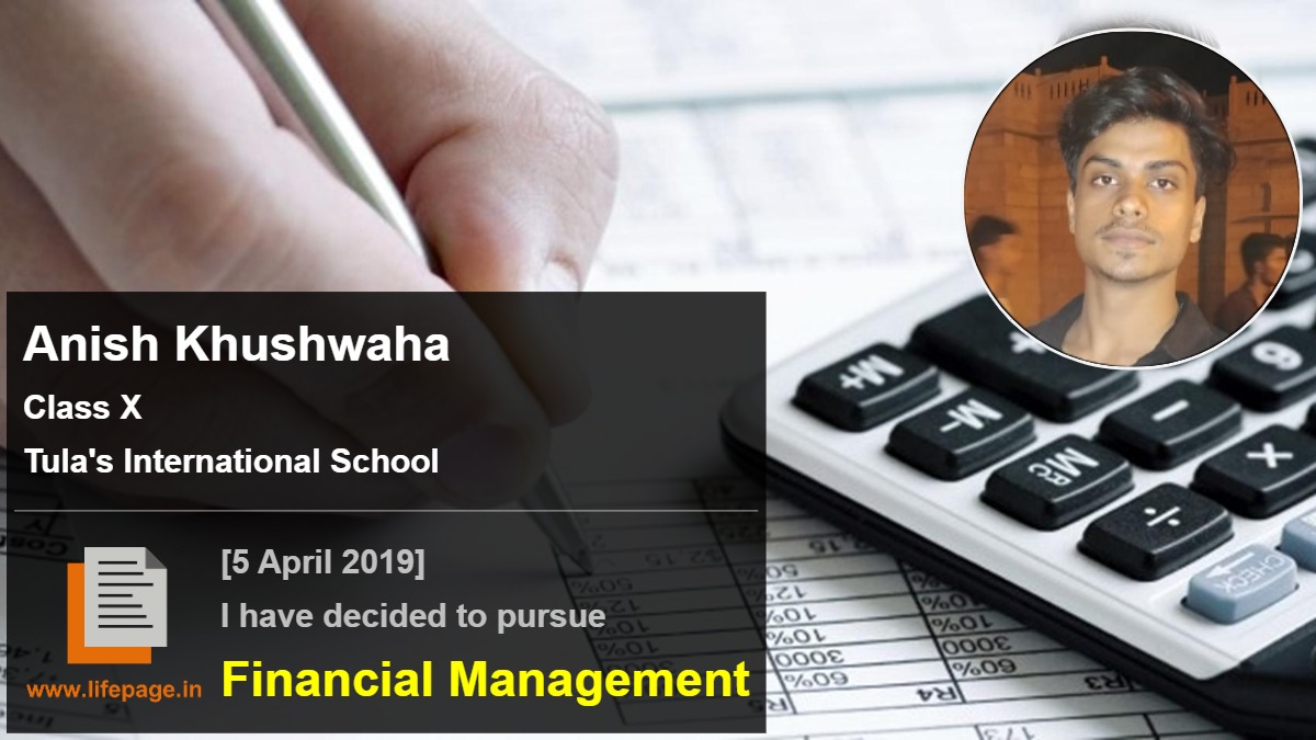 Anish Khushwaha | School Student Testimonial | LifePage Career Plan Anish Khushwaha | School Student Testimonial | LifePage Career Plan